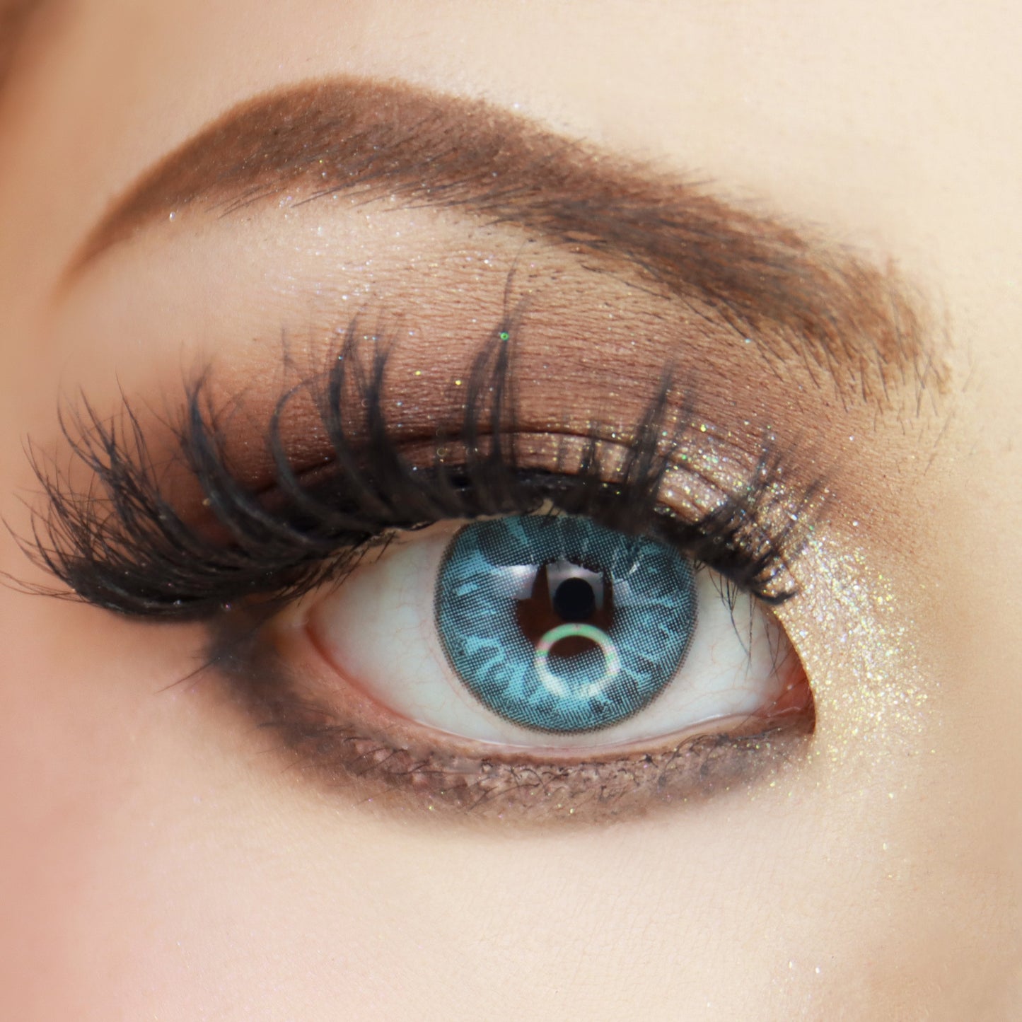 Tulip Blue Color Contact Lenses (12 Months)