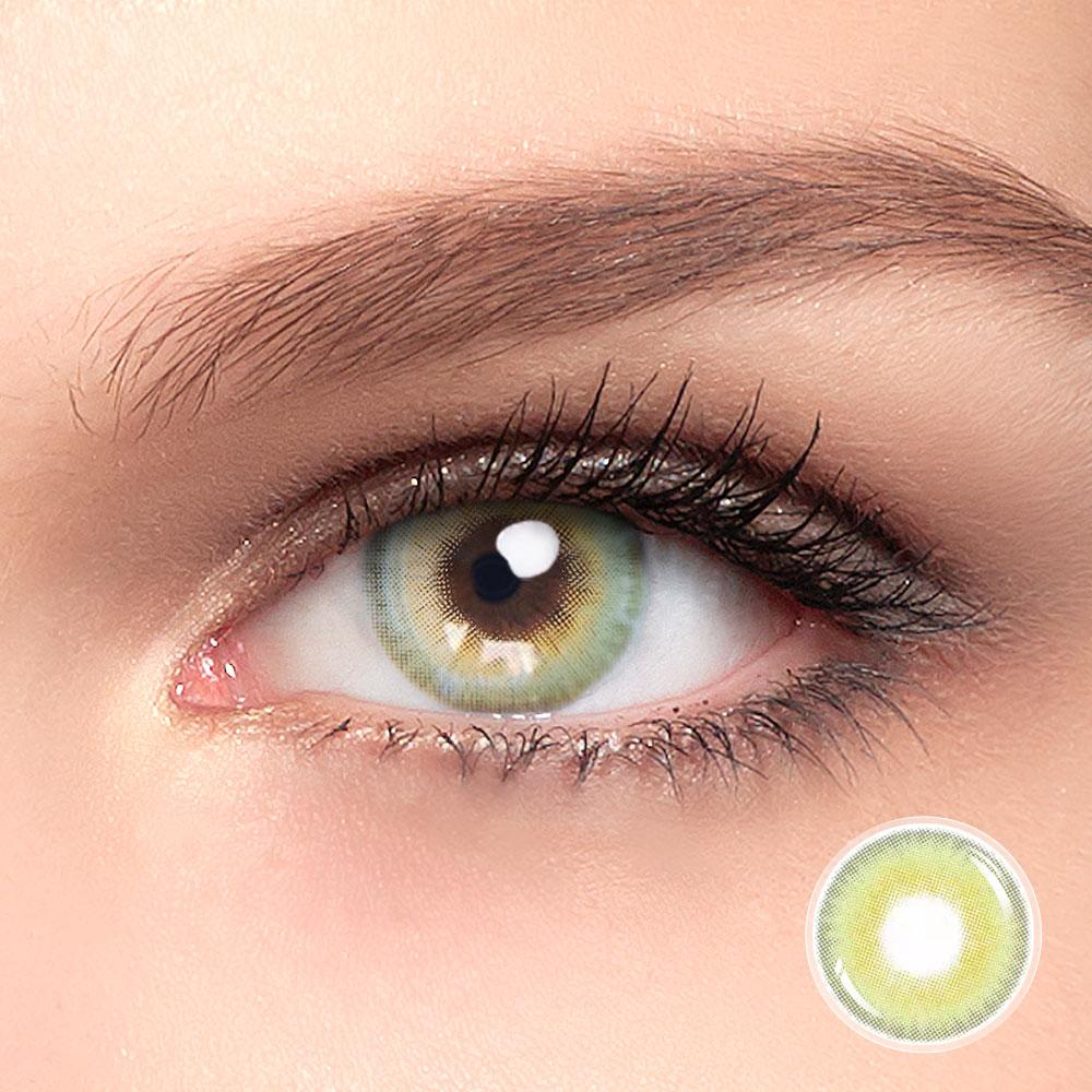 Tokyo Green Color Contact Lenses (12 Months)